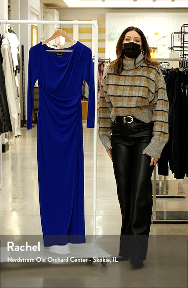 Crossover Long Sleeve Dress, sales video thumbnail