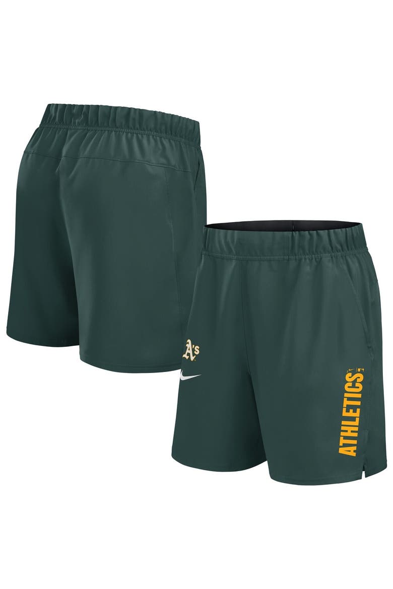 Men's Nike Green Athletics Woven Victory Performance Shorts, Main, color, Green