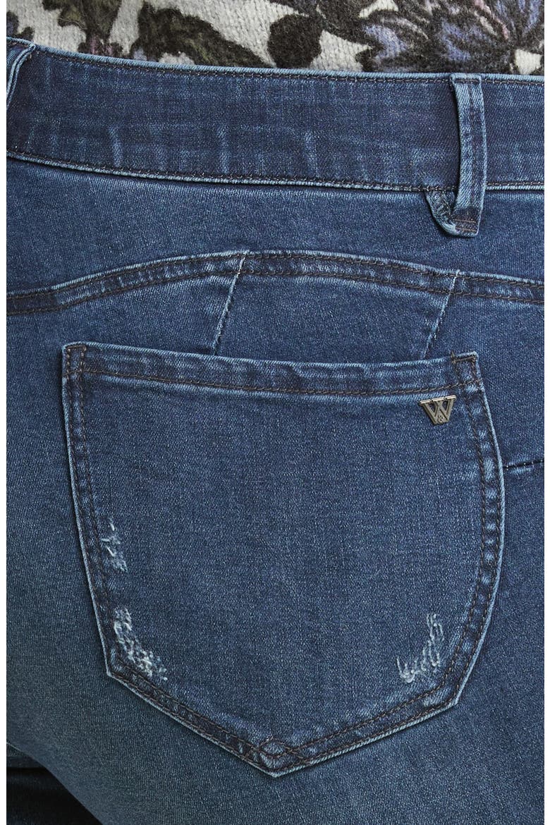 'Ab'Solution Ankle Straight Leg Jeans, Alternate, color, BLUE VINTAGE