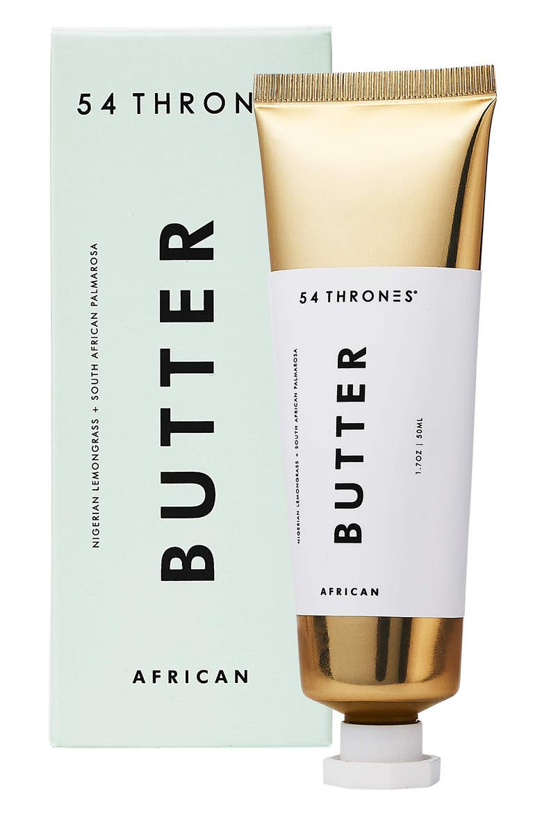 Nigerian Lemongrass + South African Palmarosa Beauty Butter, Main, color, NO COLOR