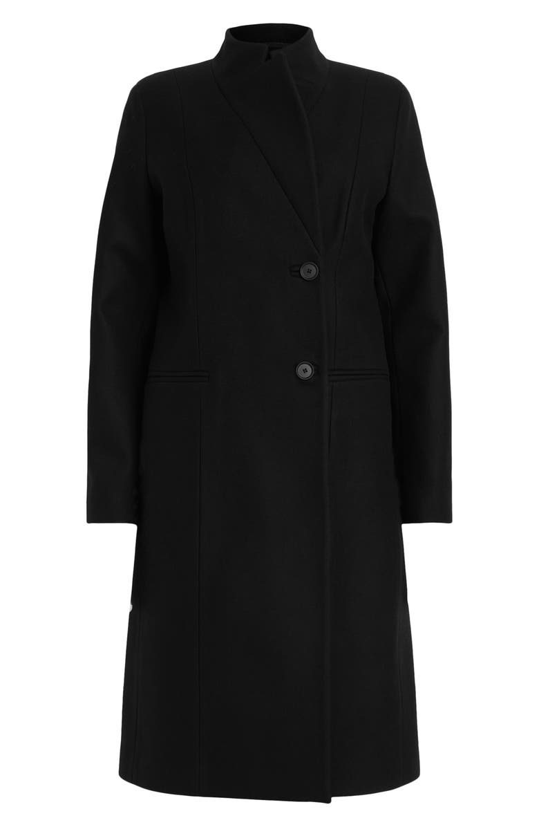 AllSaints Sidney Wool Blend Coat, Alternate, color, 