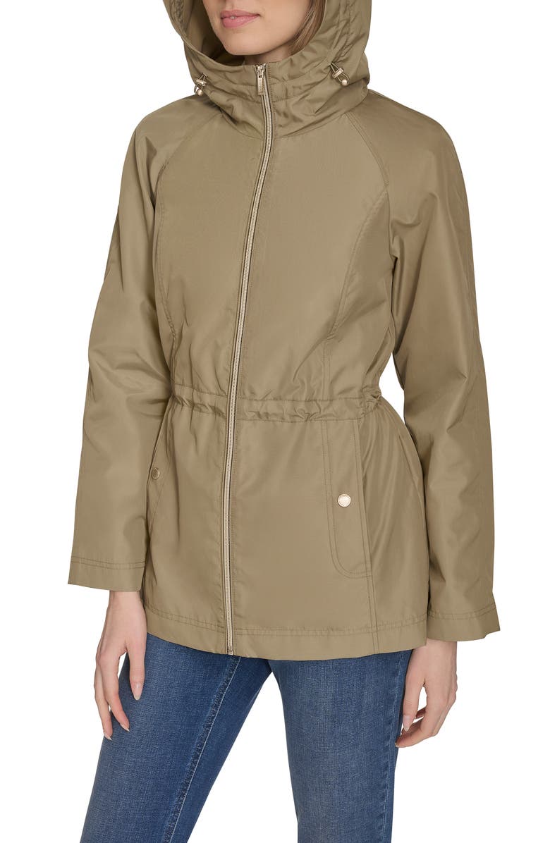 Cole Haan 3-In-1 Water Resistant Rain Coat in Blue for Men