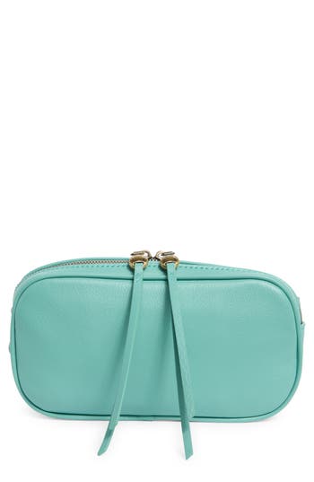 Hobo Shaker Leather Belt Bag In Green Wasabi