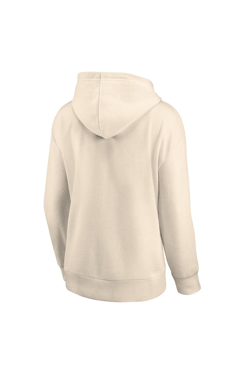 FANATICS Women's Fanatics Oatmeal San Jose Sharks Carry the Puck Pullover Hoodie Sweatshirt, Alternate, color, 