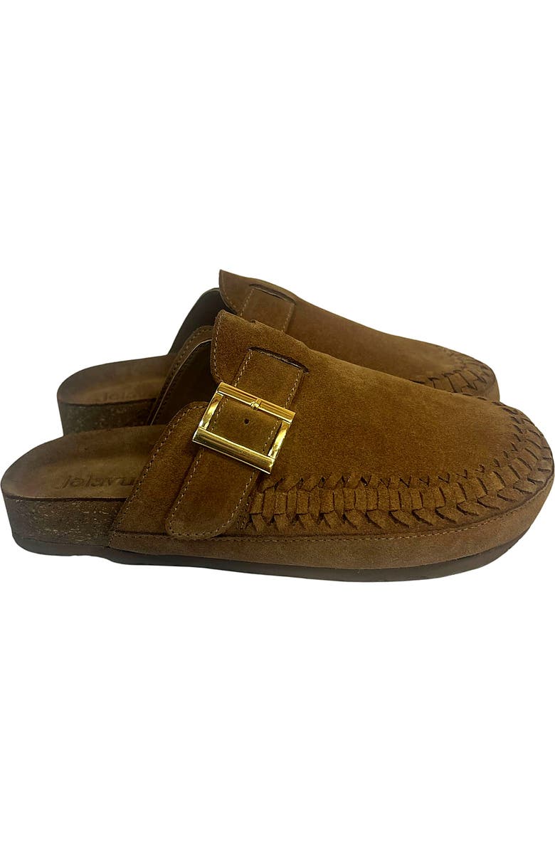 Jelavu Gina Whipstitch Clog, Alternate, color, Cognac