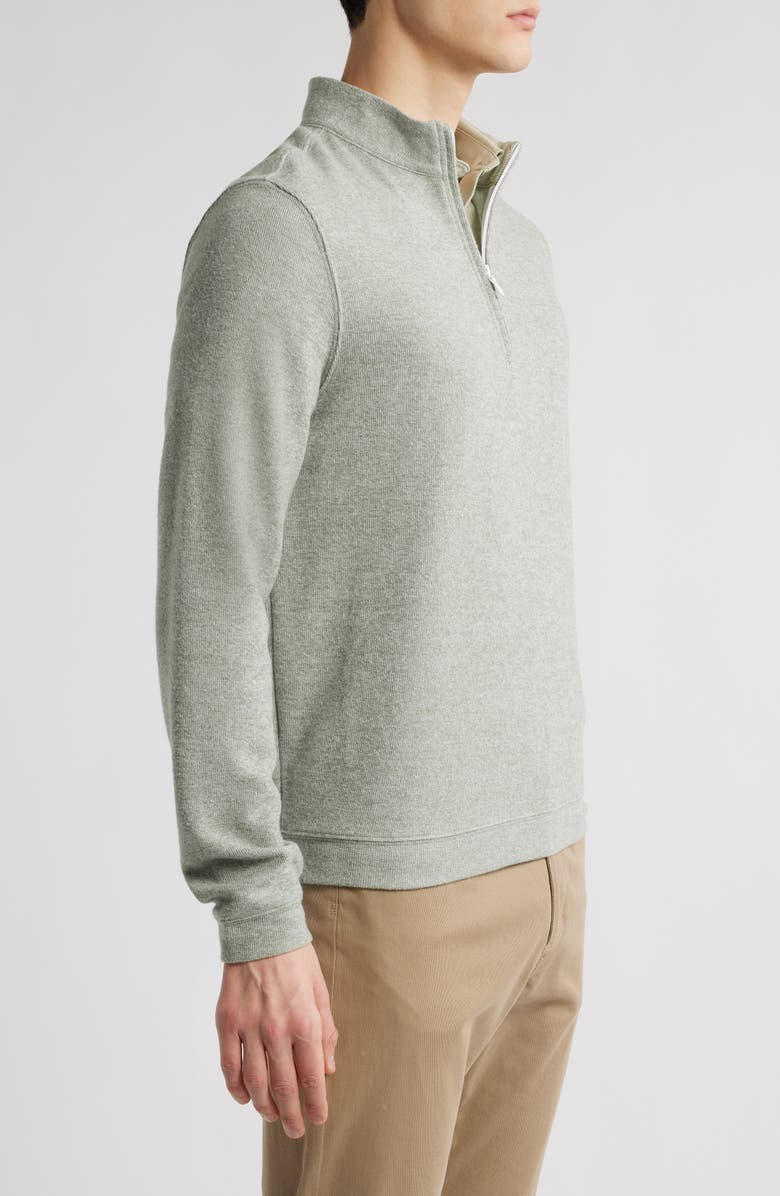 Scott Barber Marled Half Zip Sweatshirt, Alternate, color, 