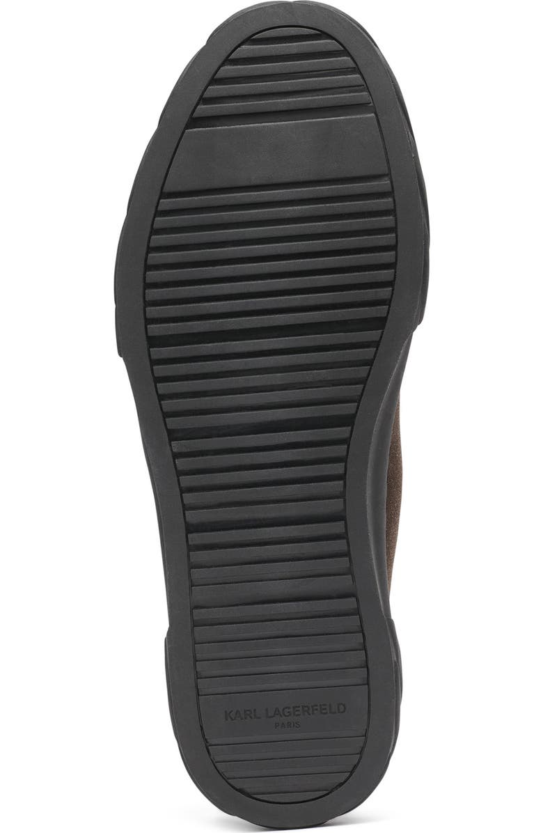 KARL LAGERFELD PARIS Low Top Sneaker, Alternate, color, Brown