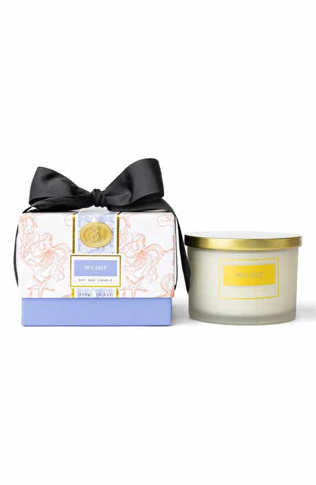 Sea Salt 3-Wick Soy Wax Candle