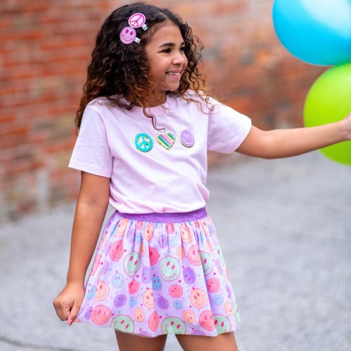 Sweet Wink Smiley Face Tutu In Multicolor
