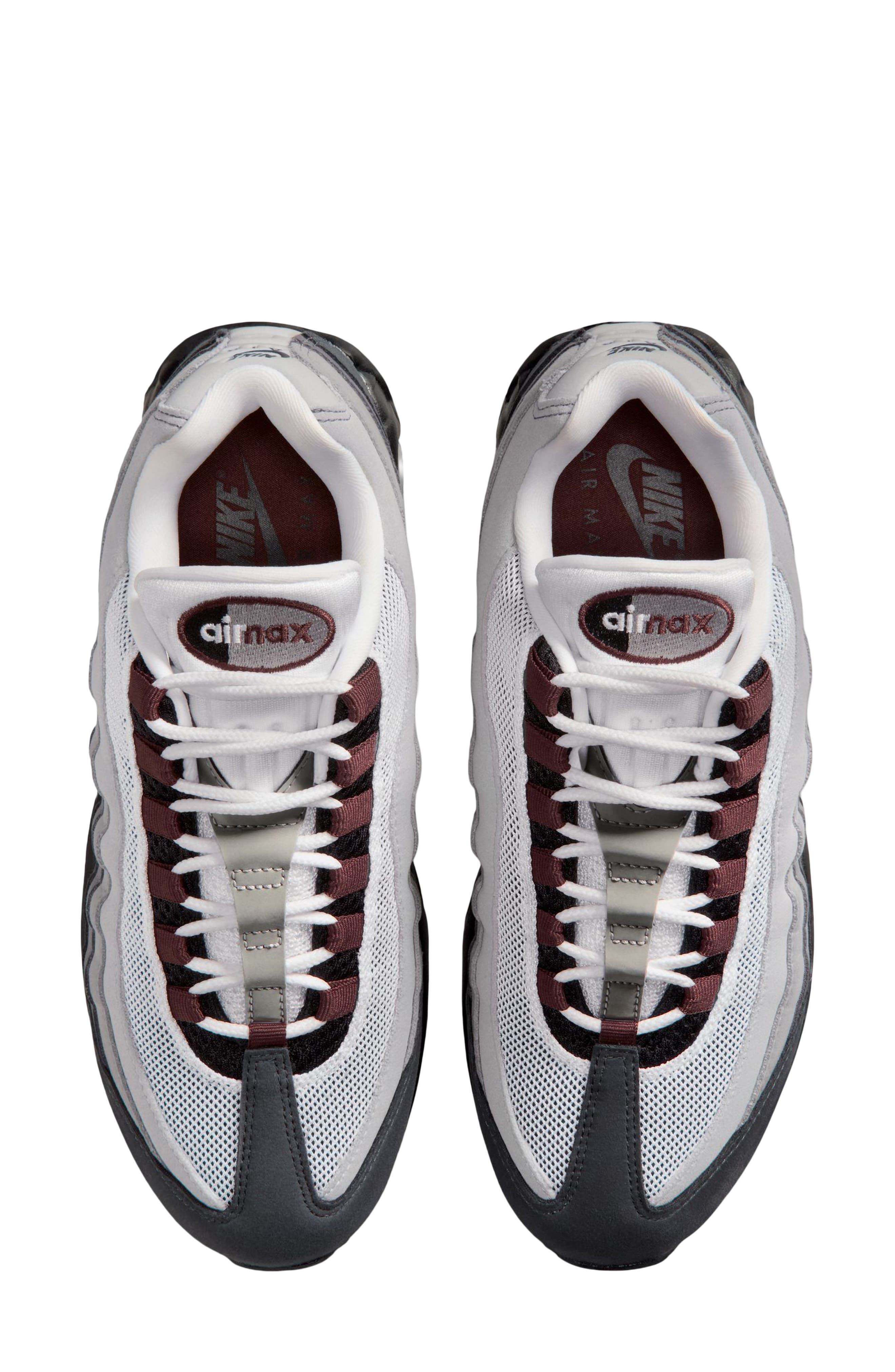 Nike Air Max 95 Big Bubble Sneaker, Alternate, color, Black/ Brown/ White/ Grey