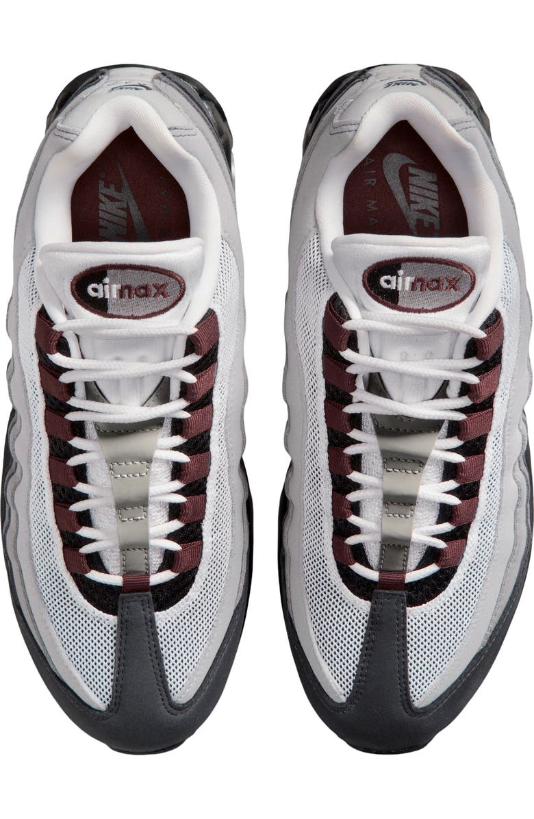 Nike Air Max 95 Big Bubble Sneaker, Alternate, color, Black/ Brown/ White/ Grey