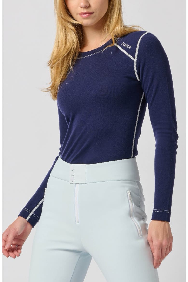 Zuri Merino Wool Baselayer, Main, color, INK