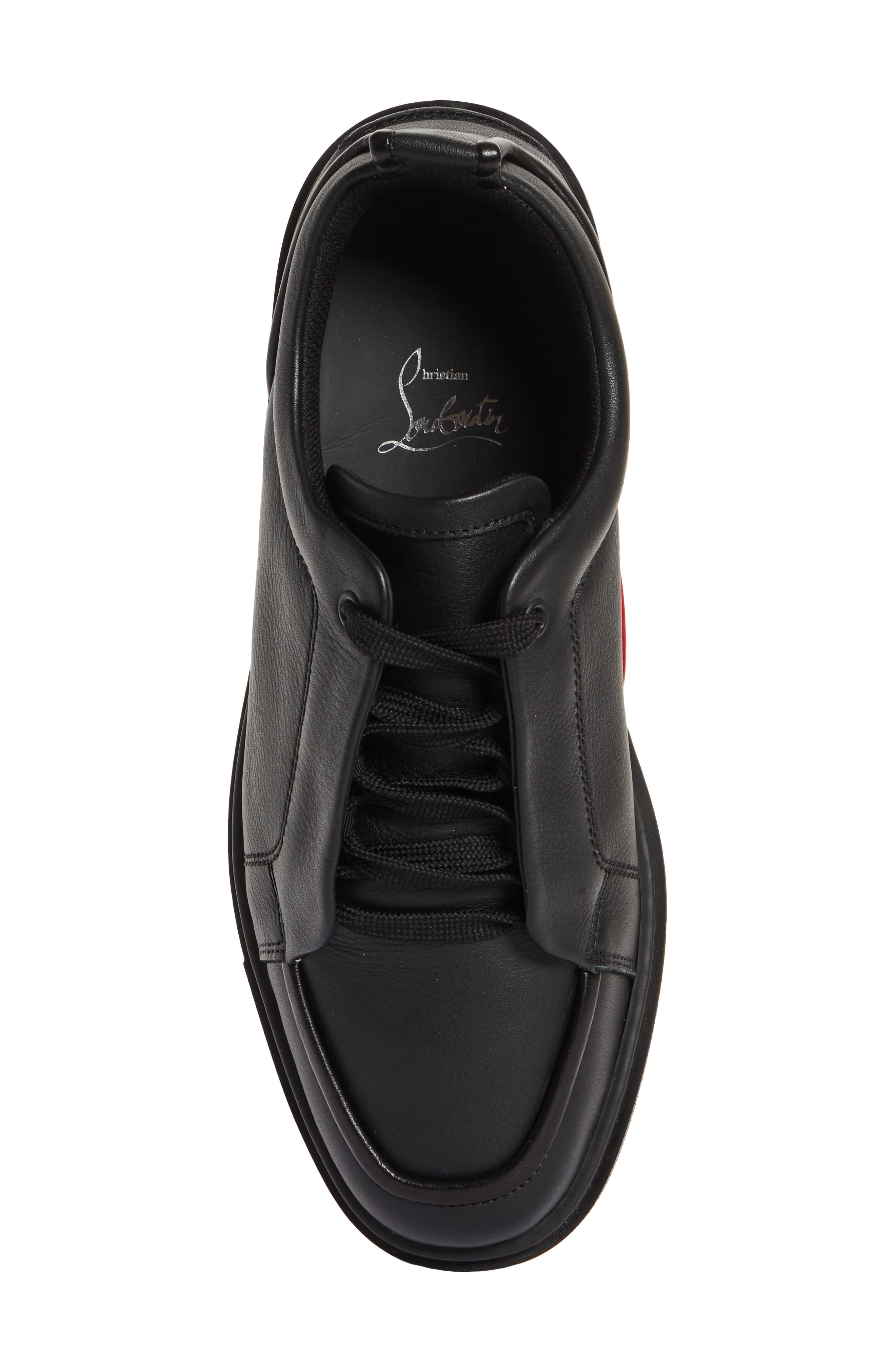 Christian Louboutin Jimmy Calfskin Sneaker, Alternate, color, 