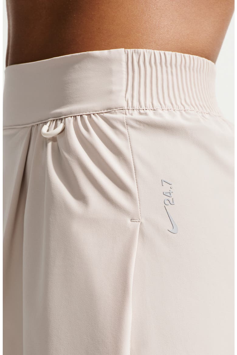 24.7 PerfectStretch Dri-FIT High Waist Shorts, Alternate, color, LIGHT OREWOOD BROWN