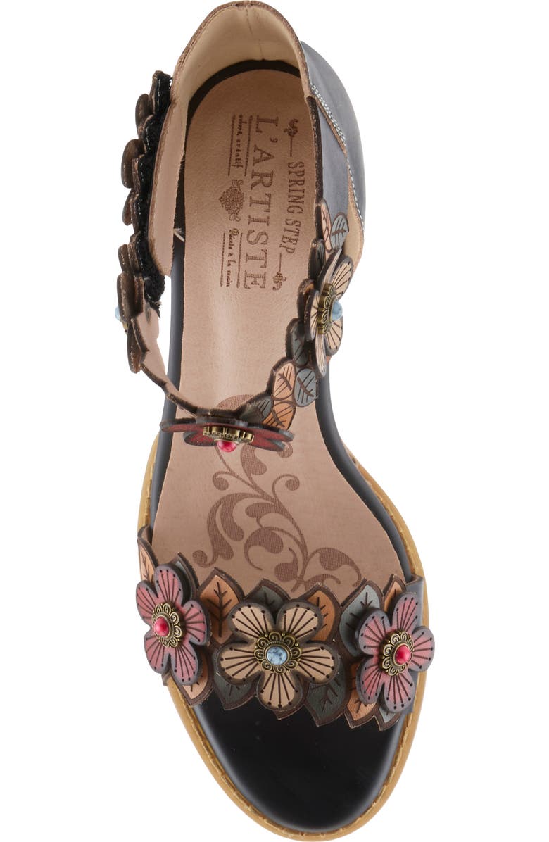 L'Artiste by Spring Step Double Love Ankle Strap Sandal, Alternate, color,