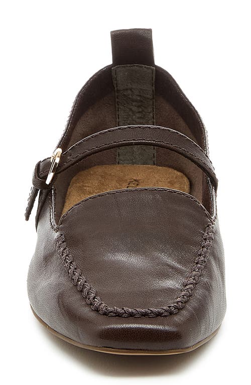 Kelsi Dagger Brooklyn Ferry Mary Jane Loafers In Brown