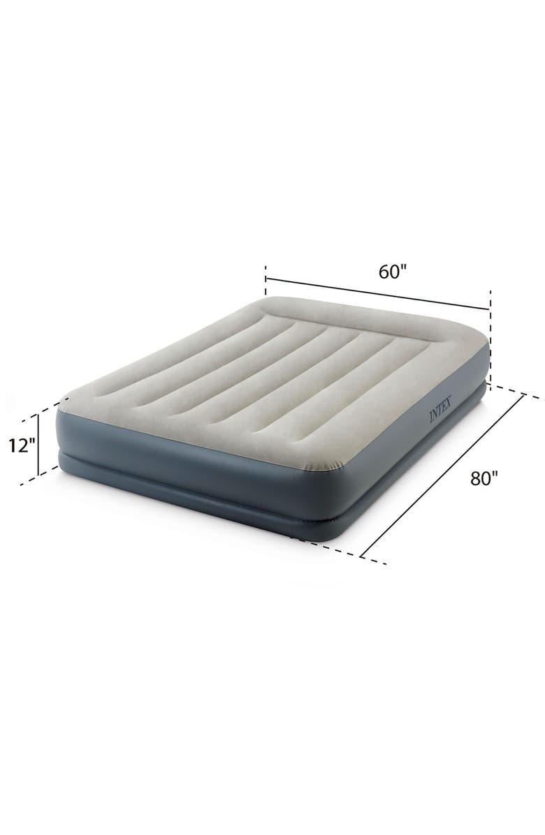Intex Pillow Rest Airbed Queen 12 Inches, Alternate, color, 