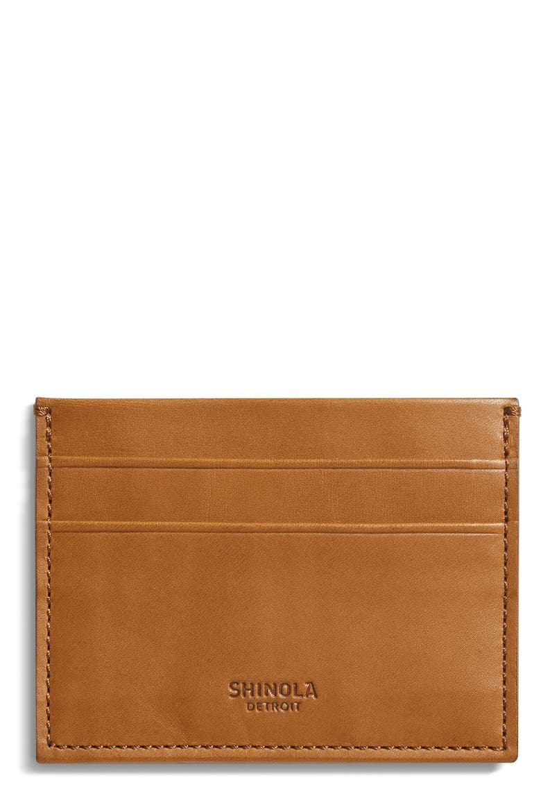 Five Pocket Card Case, Main, color, TAN
