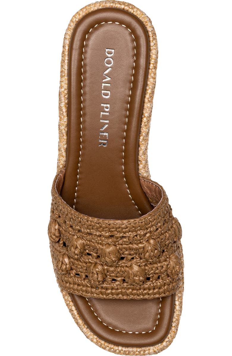 Donald Pliner Jakki Platform Wedge Sandal, Alternate, color, Saddle