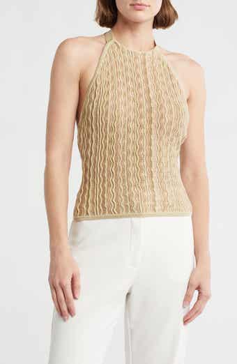Cult Gaia Aalia Knit Halter Top