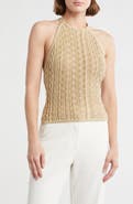 Cult Gaia Aalia Knit Halter Top