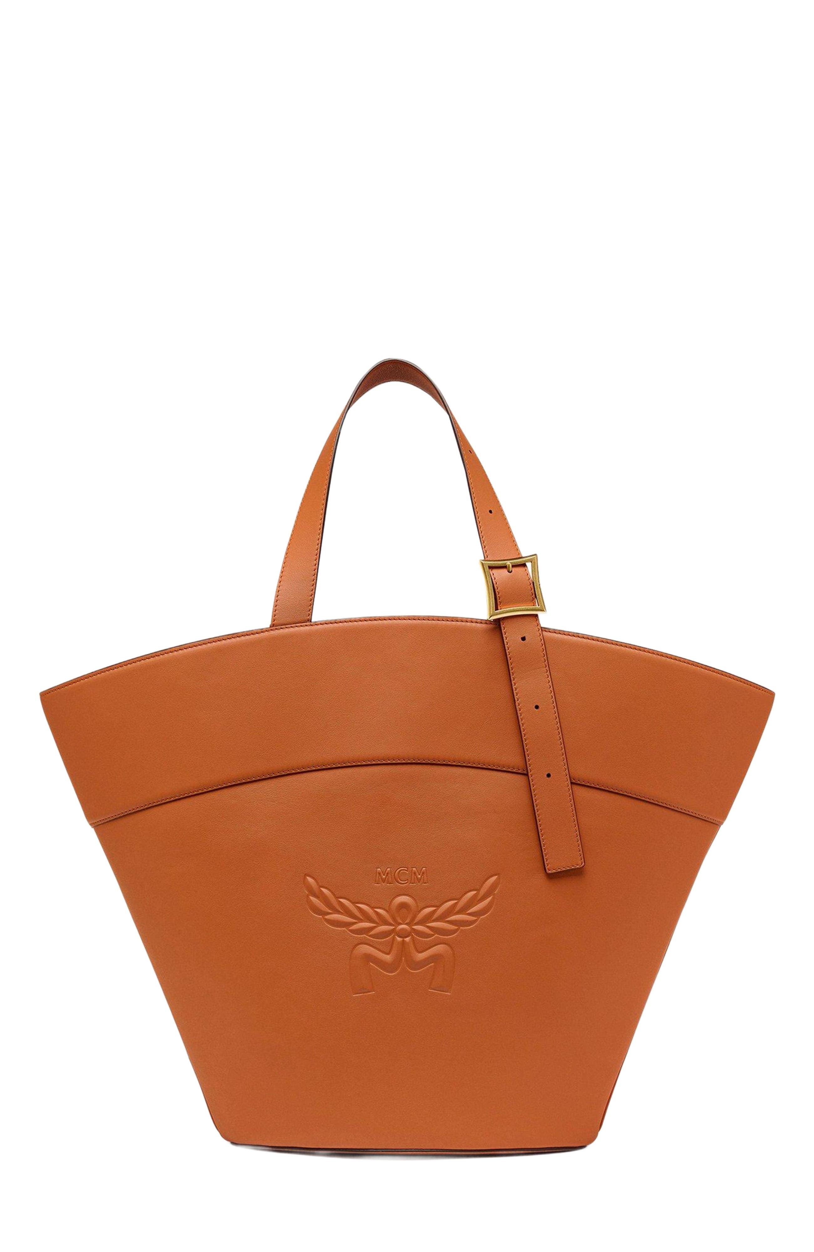 MCM Himmel Tote in Spanish Nappa Leather, Main, color, 