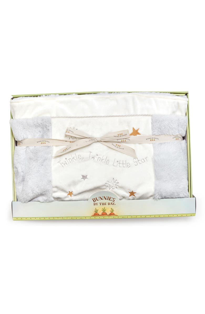 Bunnies by the Bay Little Star Quilt, Board Book & Stuffed Animal Set, Alternate, color, 