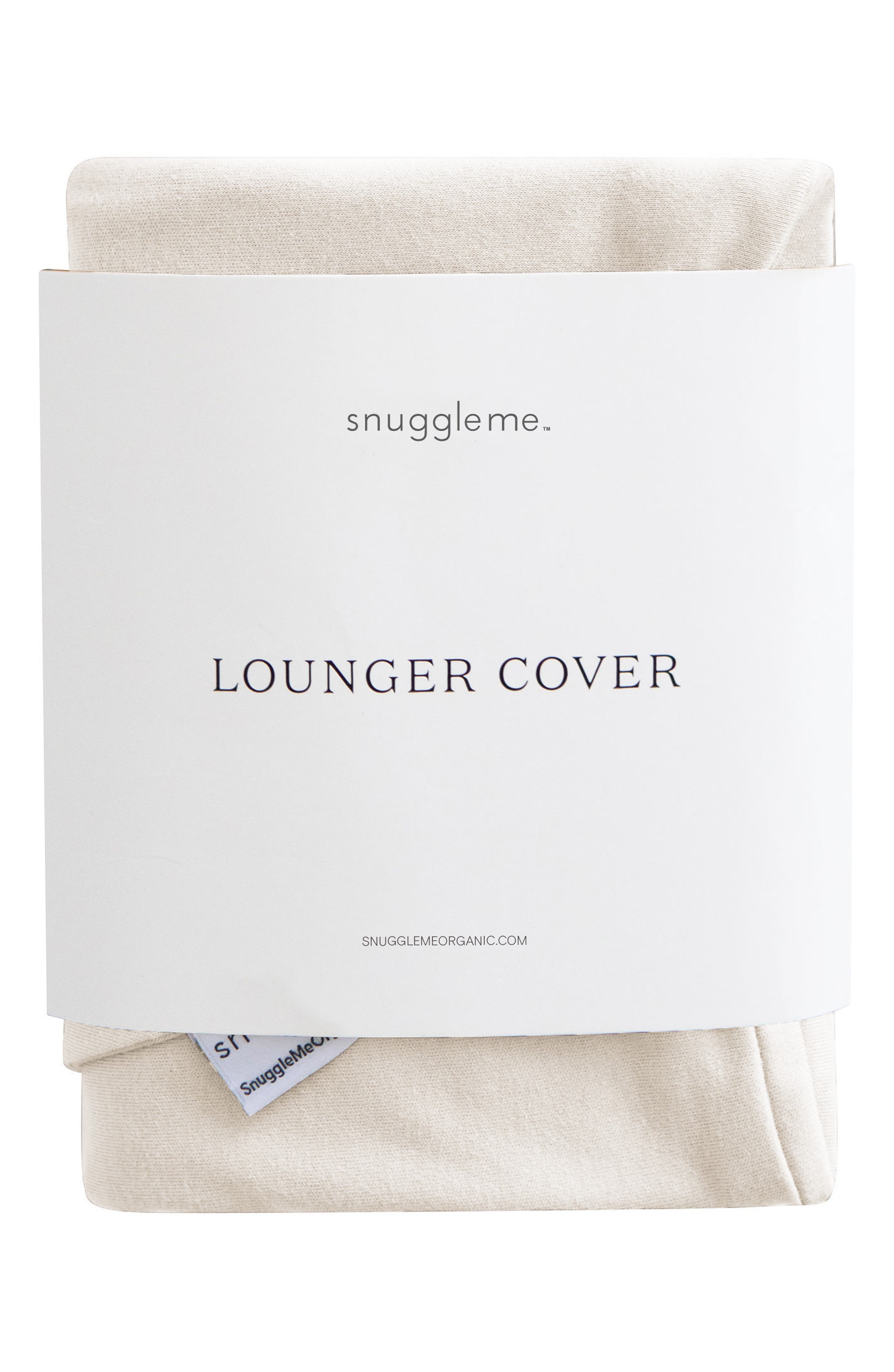 Snuggle Me Toddler Lounger Cover in Natural 