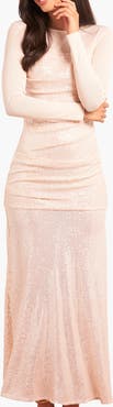 Needle & Thread Josephine Long Sleeve Gown