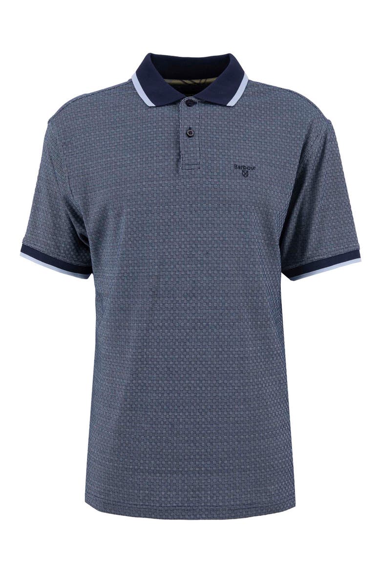 Texture Polo, Alternate, color, NAVY