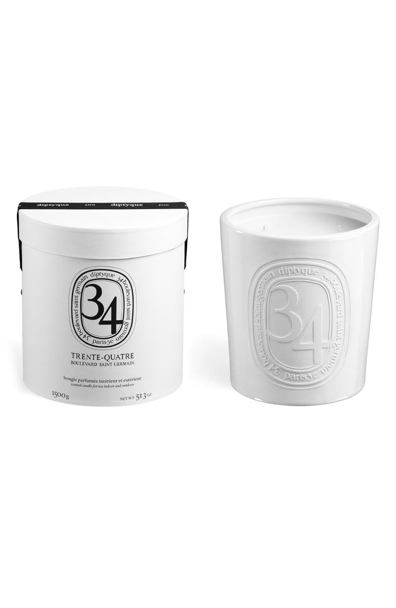 Diptyque 34 Boulevard Saint Germain Scented Candle, Alternate, color,