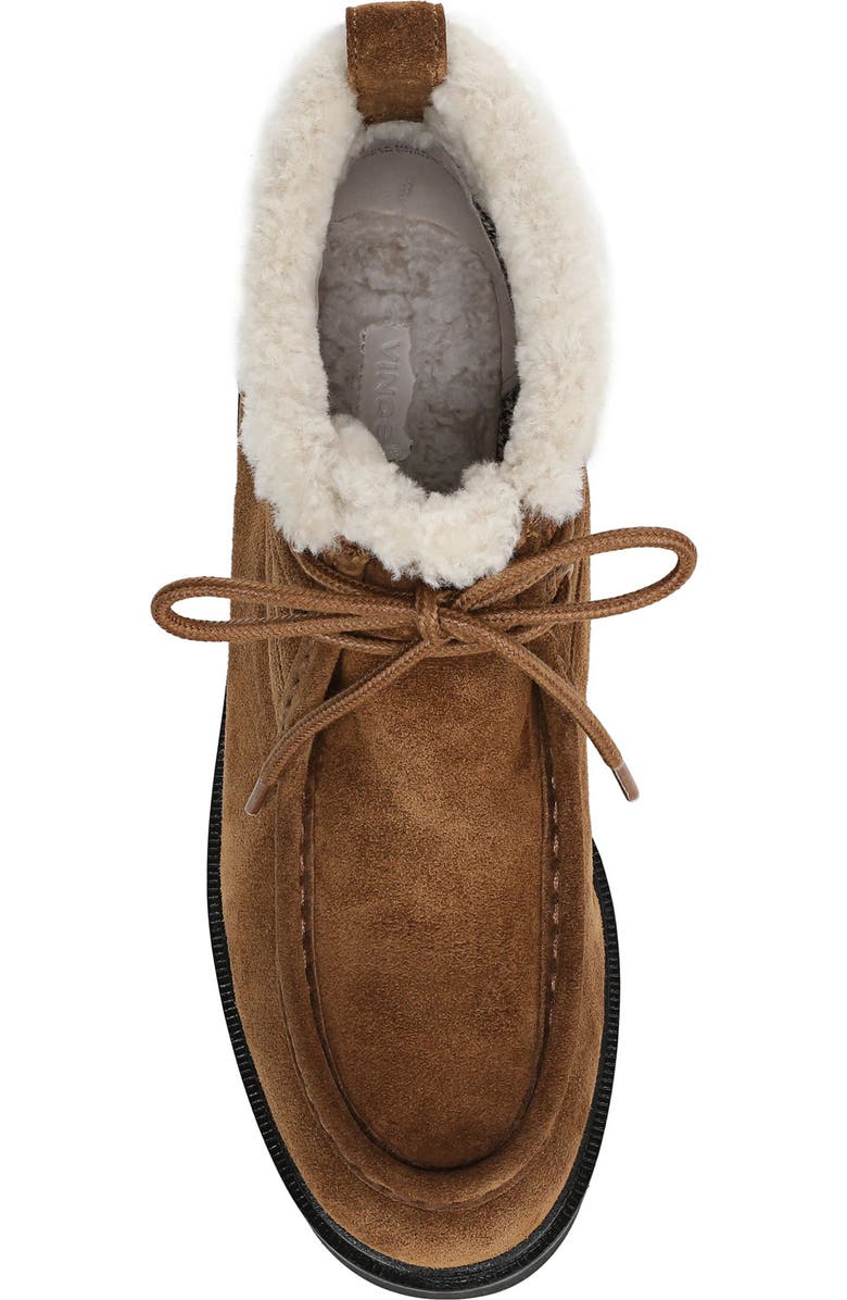 Vince Sierra Genuine Shearling Boot, Alternate, color, Elmwood