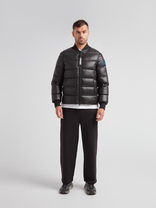 Jack1t Vortex Long Sleeve Bomber Jacket In Black