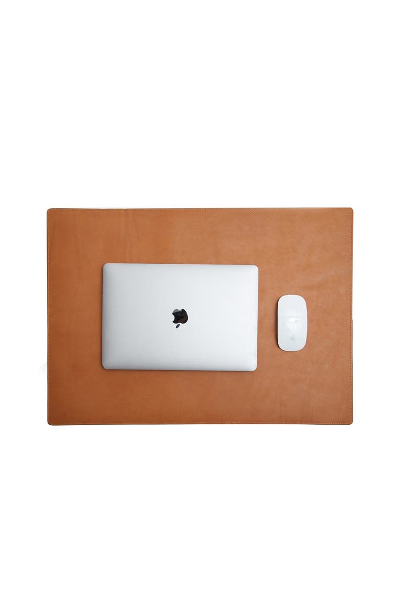 Carter Leather Desk Pad, Alternate, color, Tan