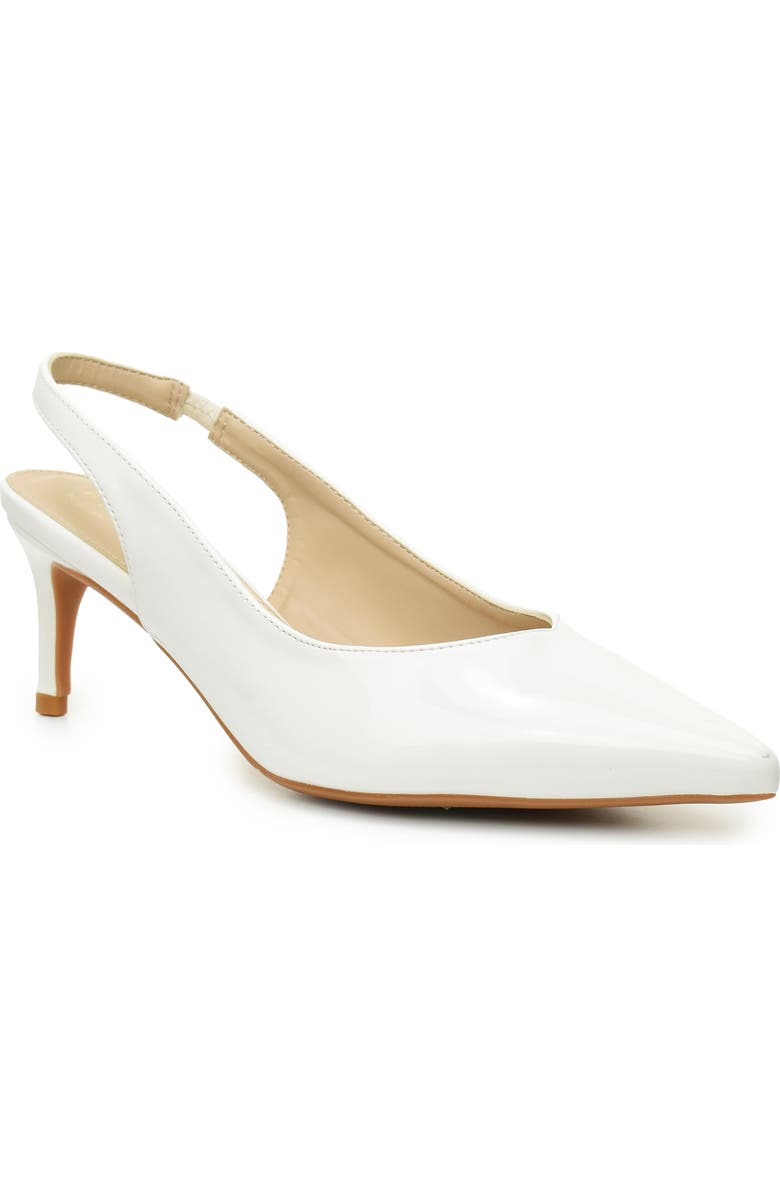 Nicole Miller V-Cut Slingback Pump, Main, color,