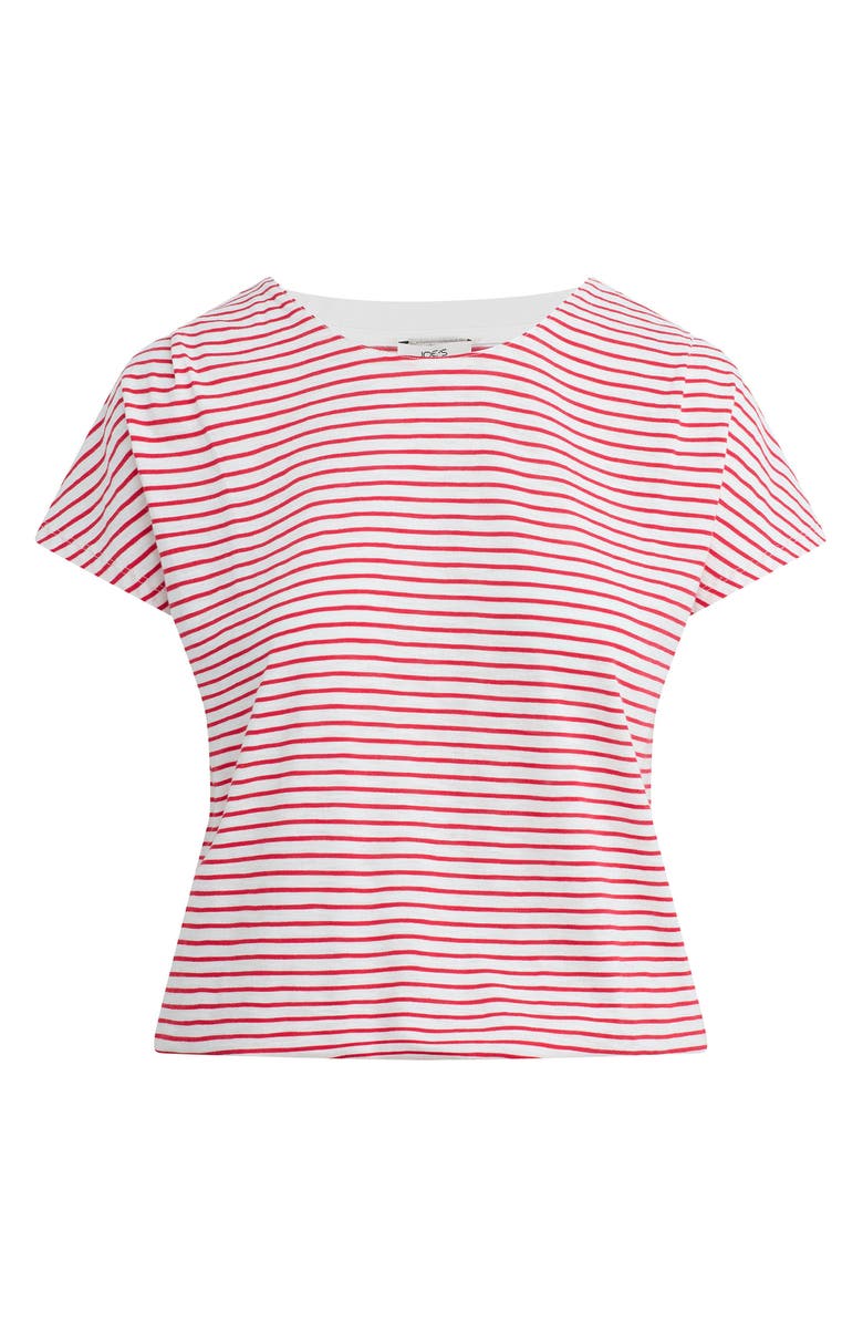 Joe's The Bubble T-Shirt, Alternate, color, Cherry Red/ White S