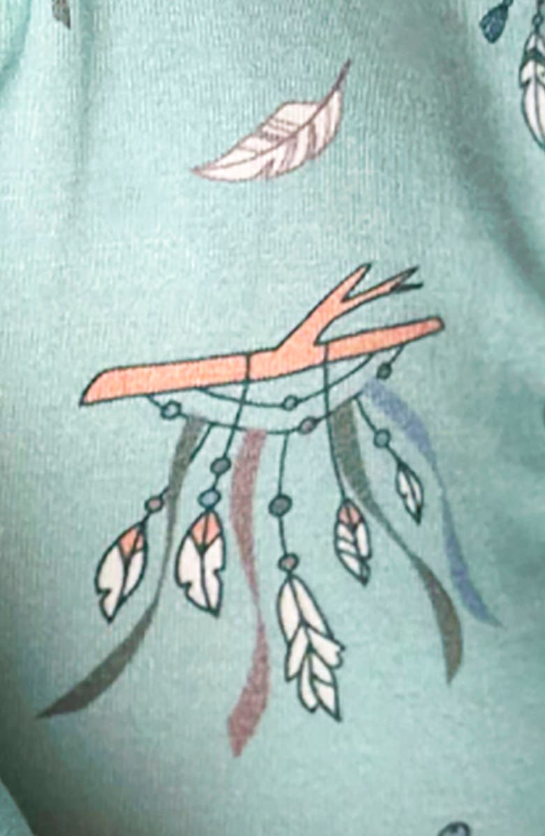 Bellabu Bear Kids' Fitted One-Piece Convertible Pajamas, Alternate, color,