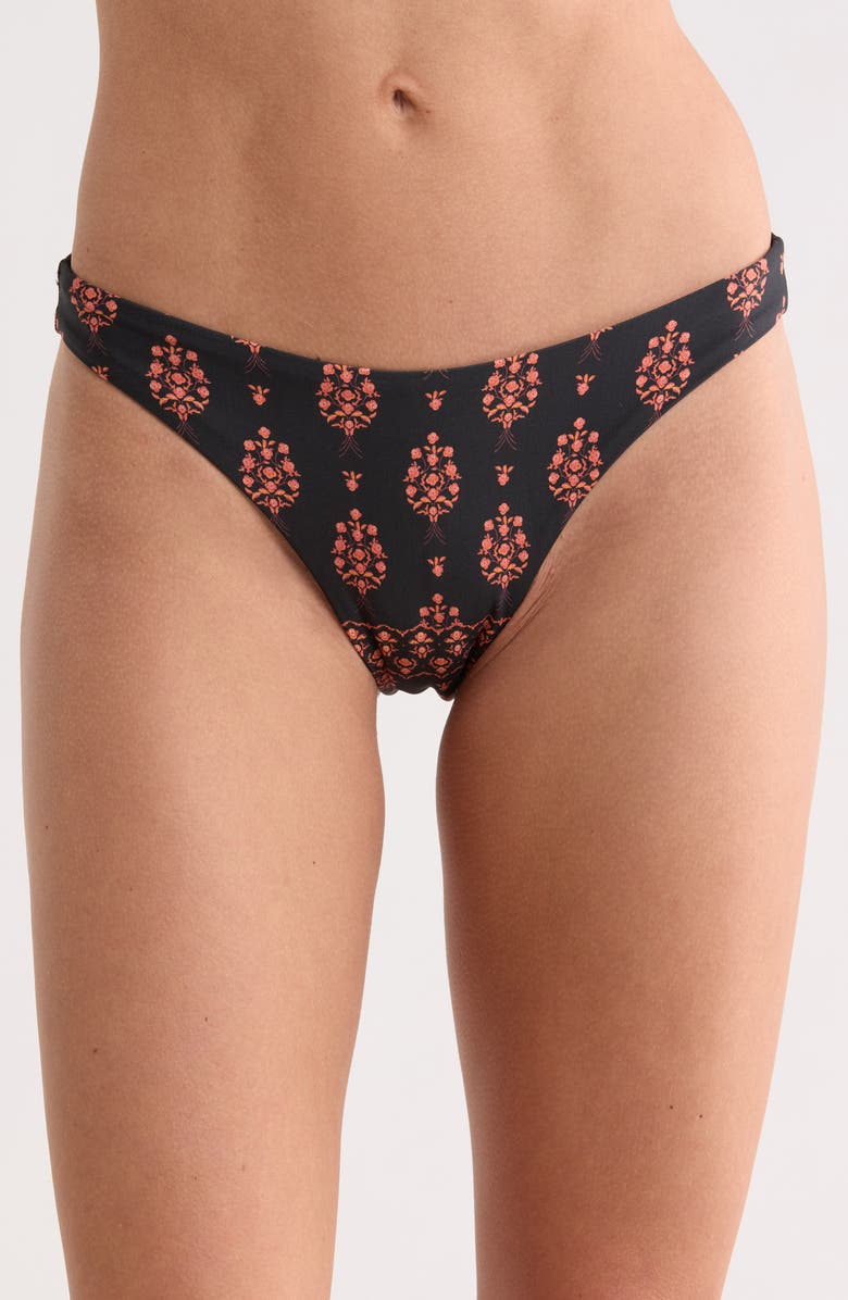 Maaji Sublimity Reversible Bikini Bottoms, Main, color, Black