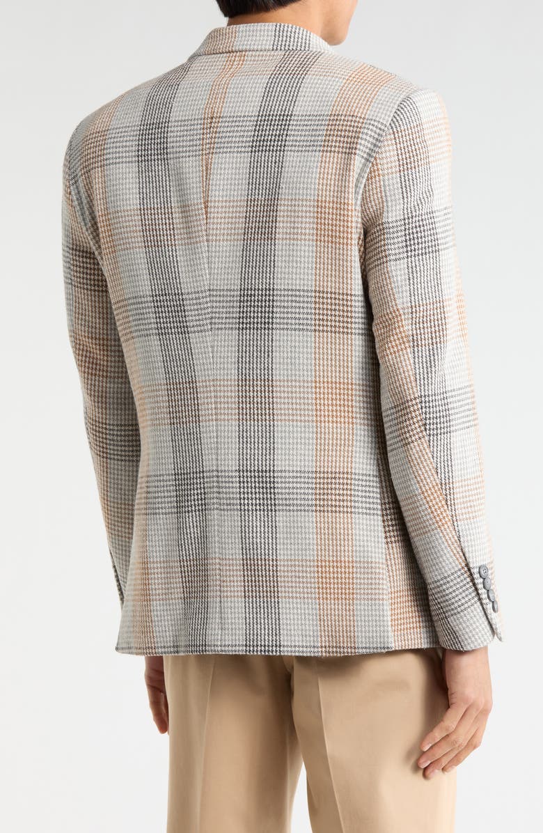 T.R. PREMIUM Slim Fit Two Button Blazer, Alternate, color, Beige