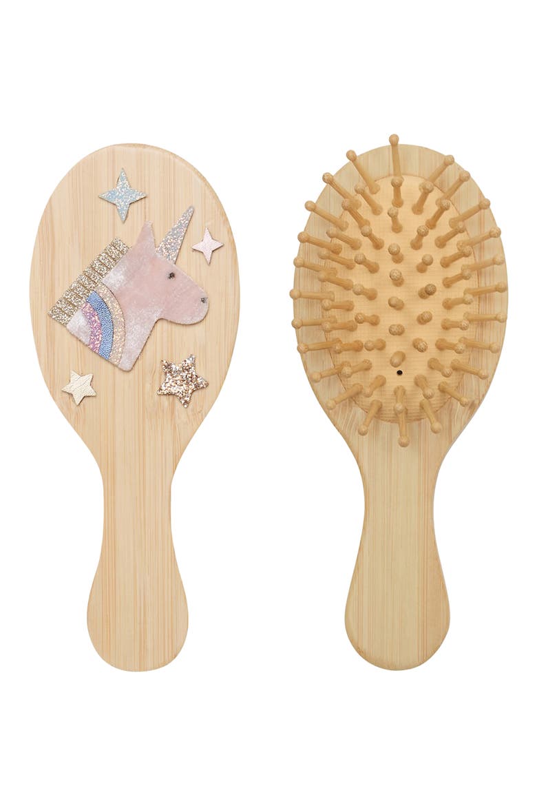 Unicorn Hair Brush, Main, color, LIGHT BEIGE