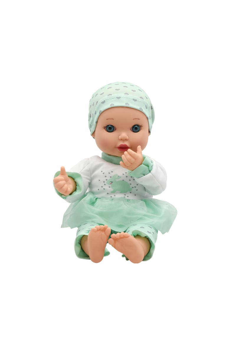 Little Darlings 11" Baby Kisses Doll, Main, color, Multicolored