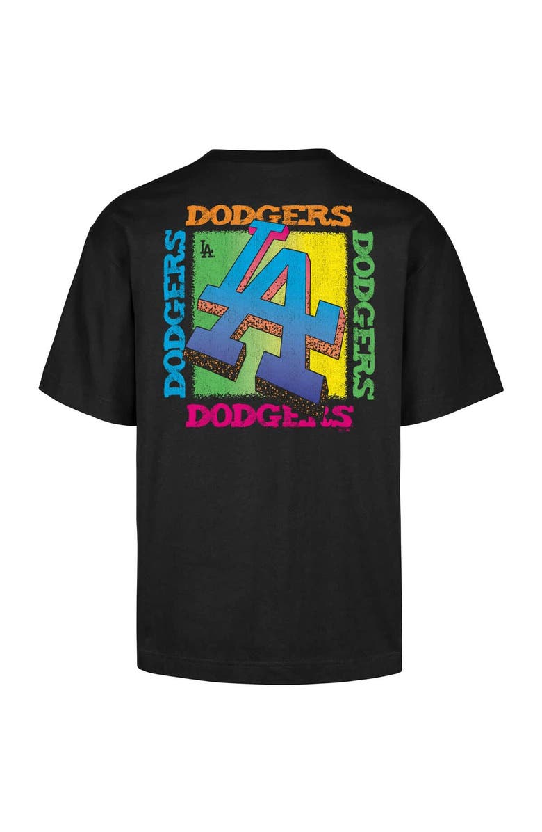 '47 Men's '47 Black Los Angeles Dodgers Sundale Foundation T-Shirt, Alternate, color, Black