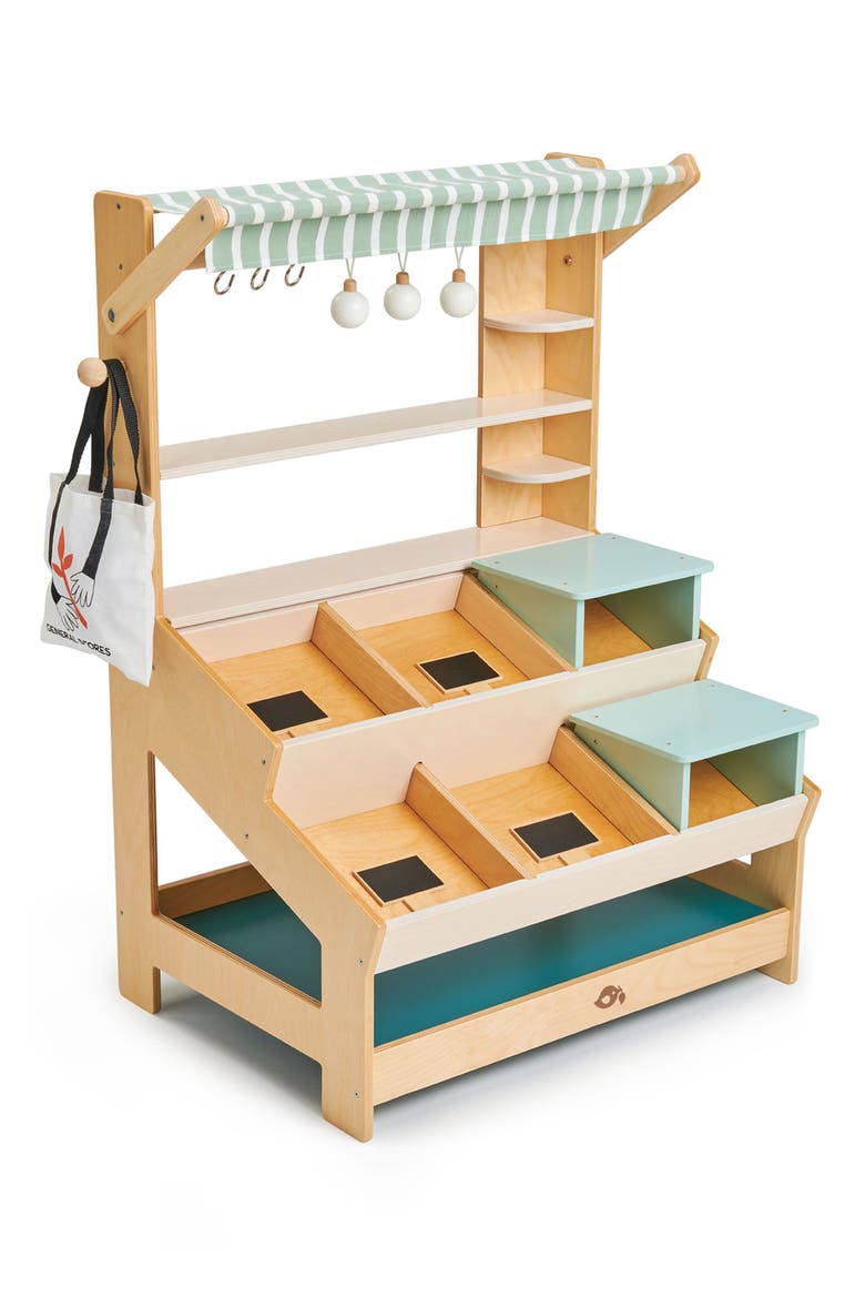 General Store Wooden Playset, Main, color, MULTI
