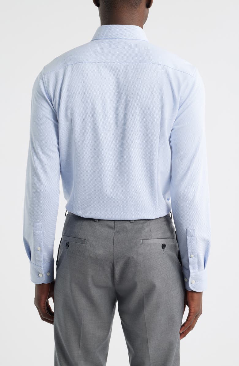 BOSS Hank Kent Performance Twill Dress Shirt, Alternate, color, Light/ Pastel Blue