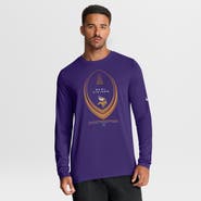 Nike Men's Nike Purple Minnesota Vikings Legend Icon Dri-FIT Long Sleeve T-Shirt