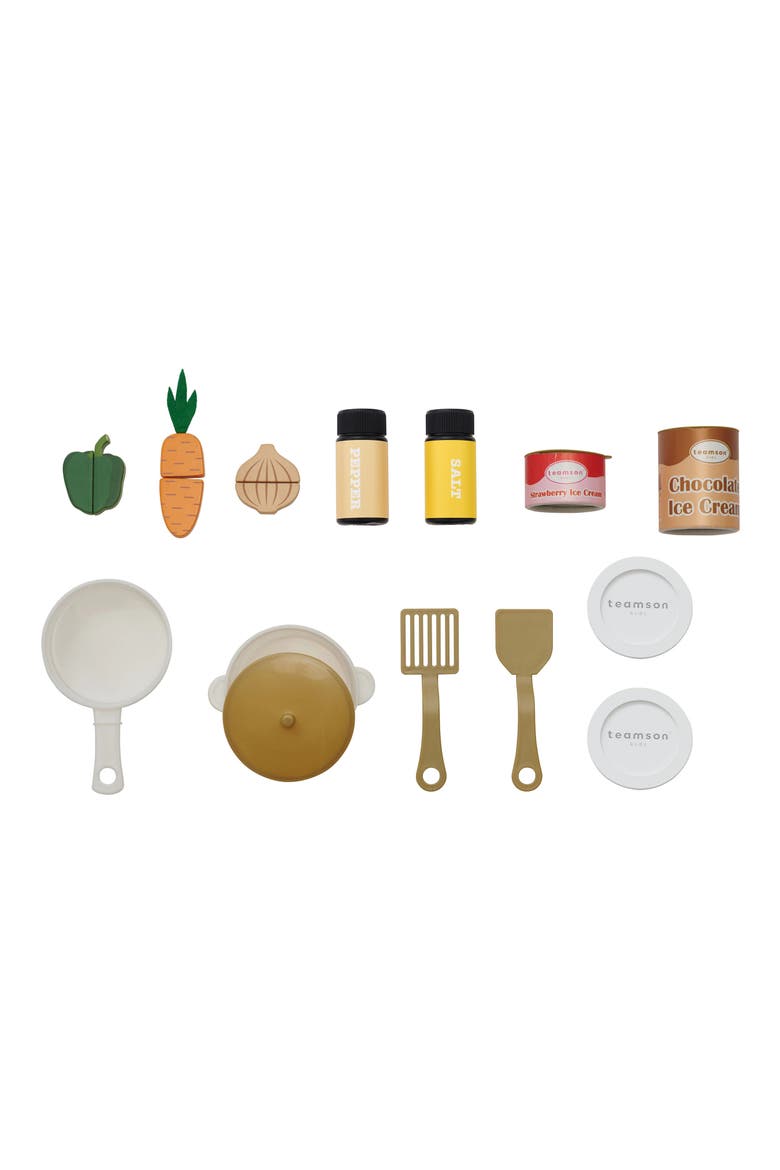 Little Chef Normandie Play Kitchen & Accessories, Alternate, color, GREEN