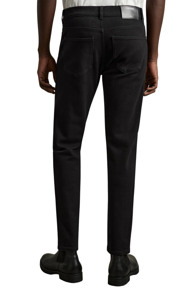 Reiss Picton Slim Fit Jeans, Alternate, color, Stay Black