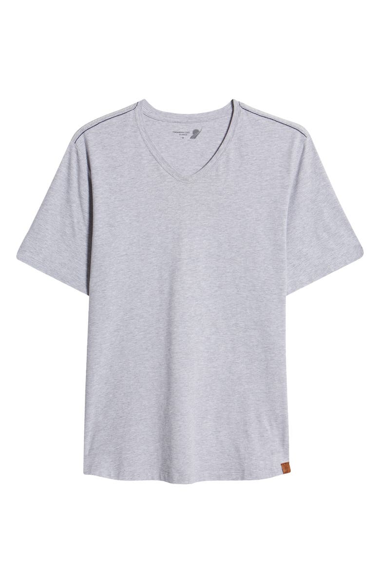 Fundamental Coast Stripe V-Neck T-Shirt, Alternate, color,