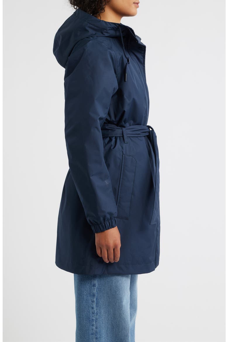 Classic Insulated Trench Coat, Alternate, color, NAVY