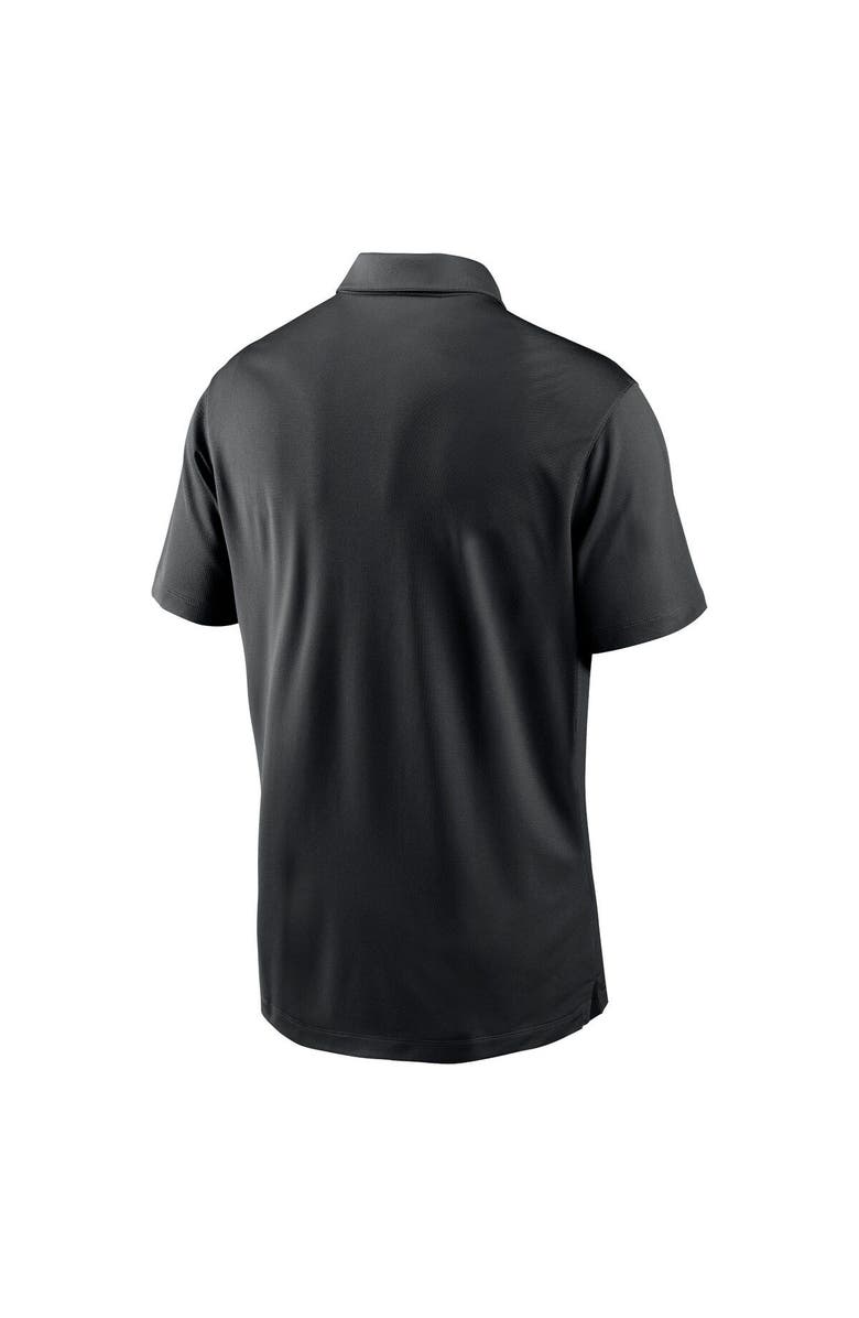 Nike Men's Nike Black Colorado Rockies Agility Performance Polo, Alternate, color, 